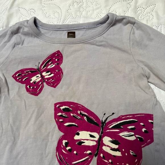 Tea Collection Butterfly Tunic Dress  Size 12 months - Picture 7 of 10